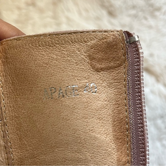 Silent D Anthropologie Apage Boots in Blush Pink size 40 - Picture 13 of 13